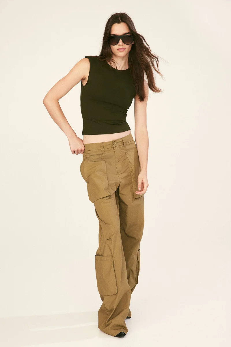 H&M Shoulder-Pad Vest Top