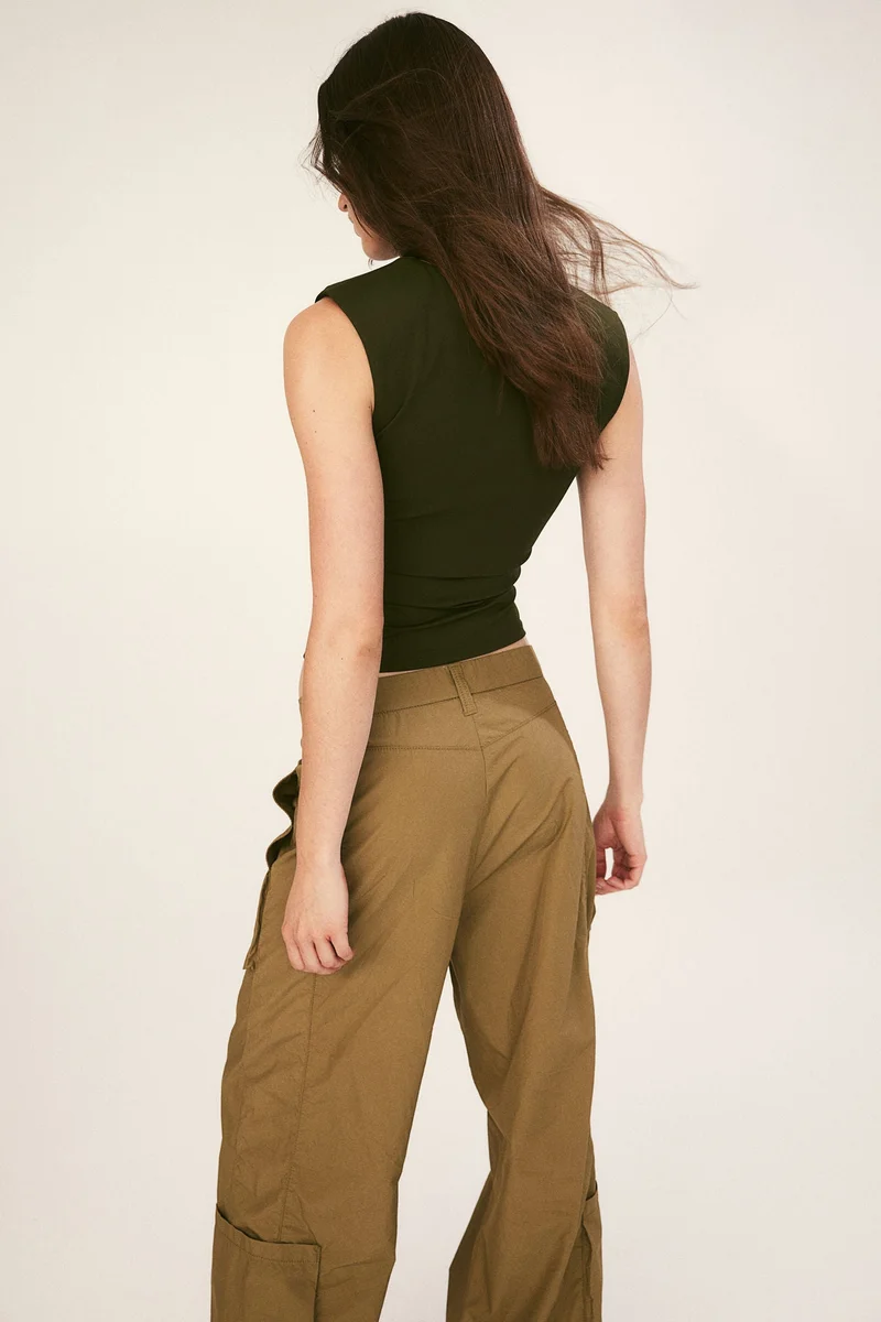 H&M Shoulder-Pad Vest Top