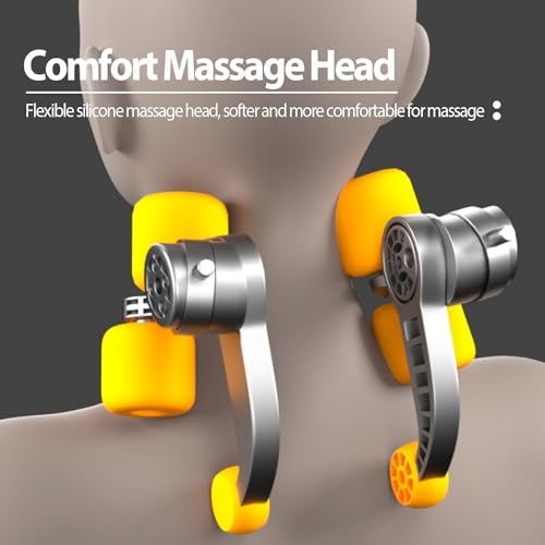 MOKRUSH Neck and Back Massager, with Heating, Body Massager for Body Aches and Pains Relief, Electric Wearable 5D Cervical Neck Massage Machine for Deep Tissue Back, Shoulders, Waist and Legs - 6 Month Warranty - Image 3