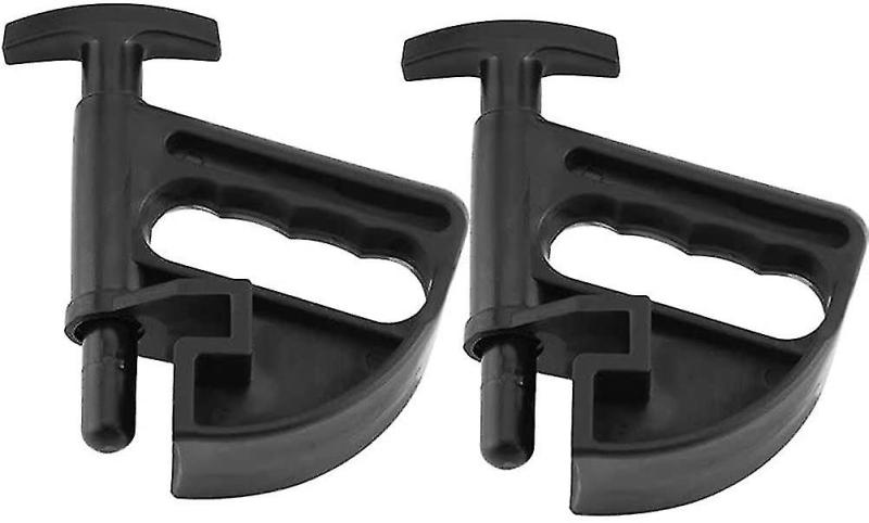 Tire Removal Demount Tool: Durable High Quality Plastic Wheel Protection - 2 Bead Clamps Secure Tire Position Tire Mount Auxiliary Tool for Most Rims Including Low Profile Tires - Image 1