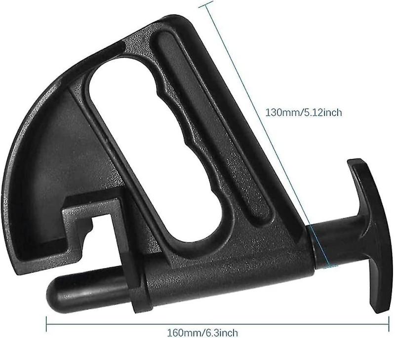Tire Removal Demount Tool: Durable High Quality Plastic Wheel Protection - 2 Bead Clamps Secure Tire Position Tire Mount Auxiliary Tool for Most Rims Including Low Profile Tires - Image 2