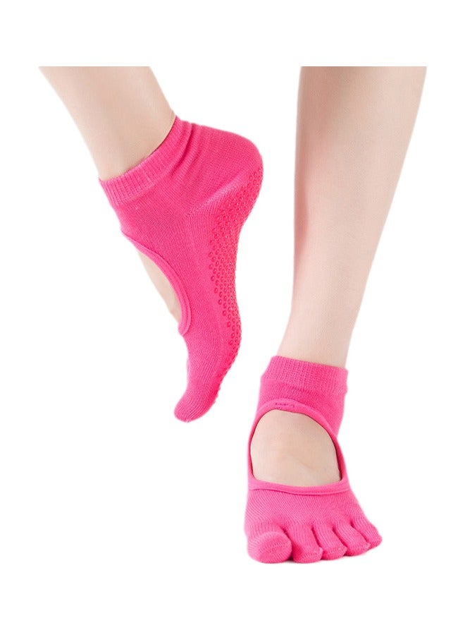Generic Anti-Skid Breathable Fitness Yoga Socks - Image 1