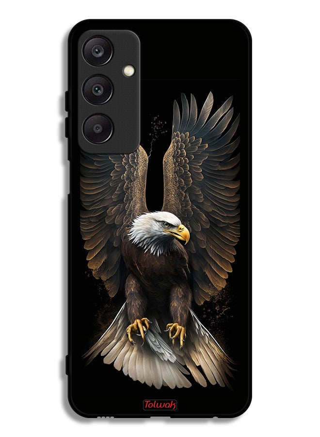 Tolwak Samsung Galaxy A25 5G Protective Case Cover Eagle Spread Wings  - Image 1