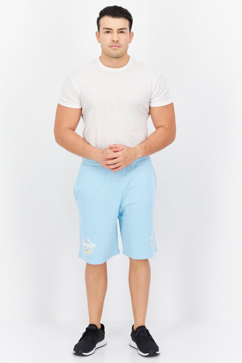 NEW ERA Men Sportswear Fit Training Sweatpants, Turquoise  - Image 4