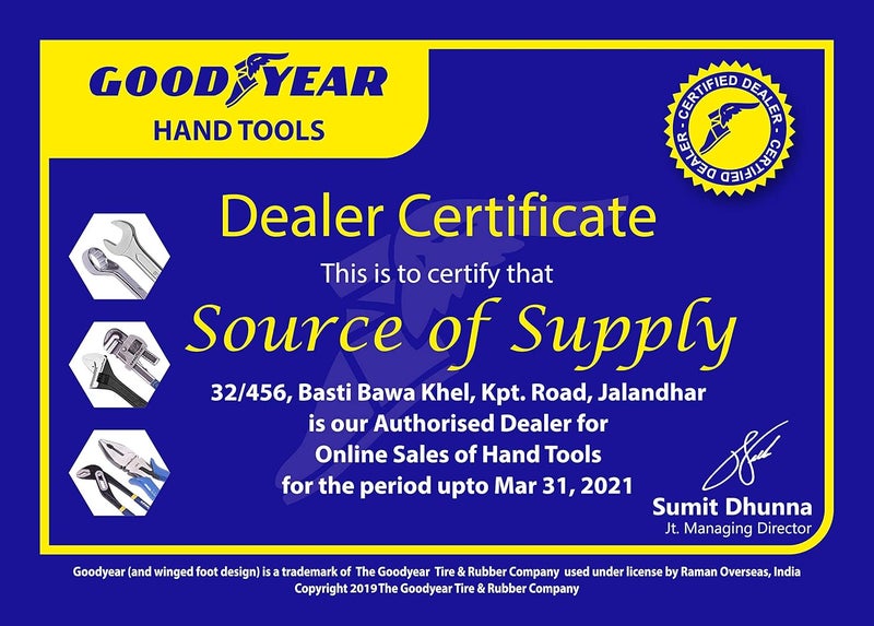 Good Year striking screwdriver slotted (200mm X 8mm) - Image 4