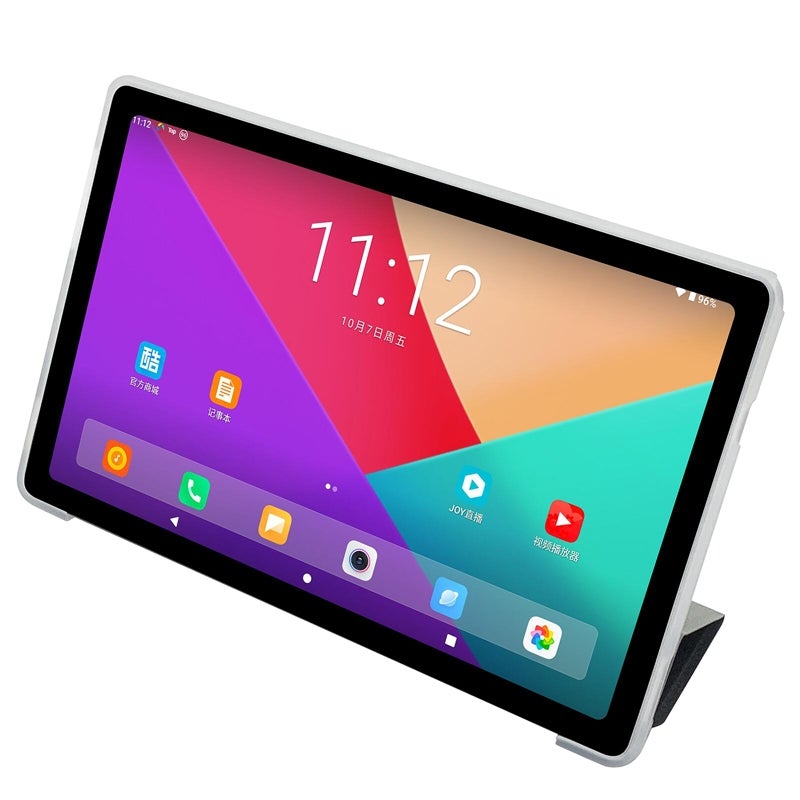 ألدو كيوب جراب جلدي مع حامل لجهاز Iplay 50 Pro اللوحي (أسود) - Image 4