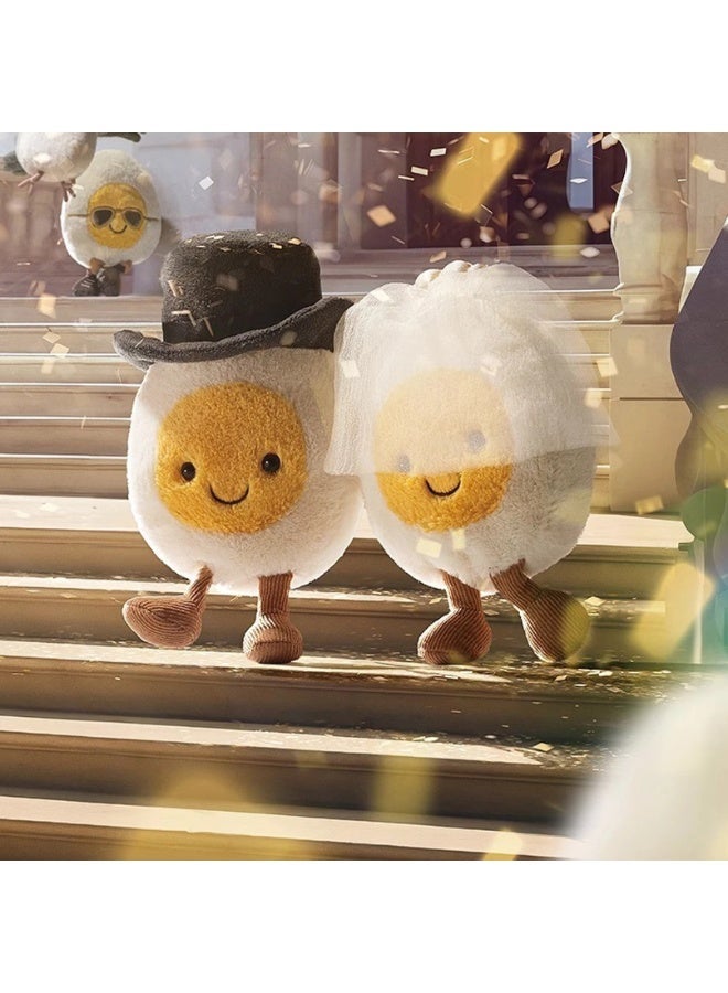 general The new groom's plush toy is a soft and interesting doll, an ideal wedding gift. - Image 5