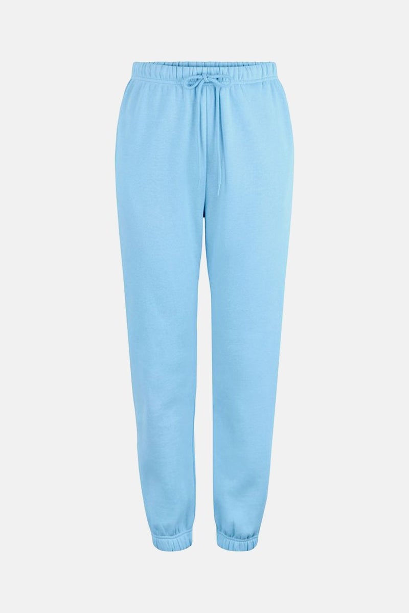 Tchibo Women Solid Sweatpants, Sky Blue  - Image 2