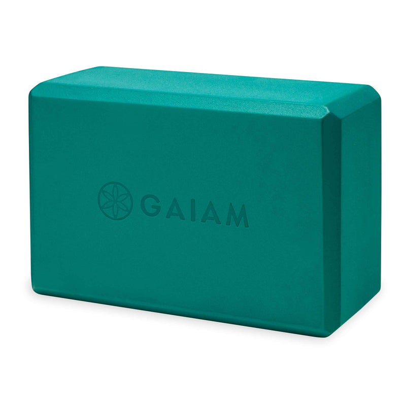 Gaiam Yoga Block - Supportive Latex-Free Eva Foam - Soft Non-Slip Surface with Beveled Edges for Yoga, Pilates, Meditation - Yoga Accessories for Stability, Balance, Deepen Stretches - Image 1