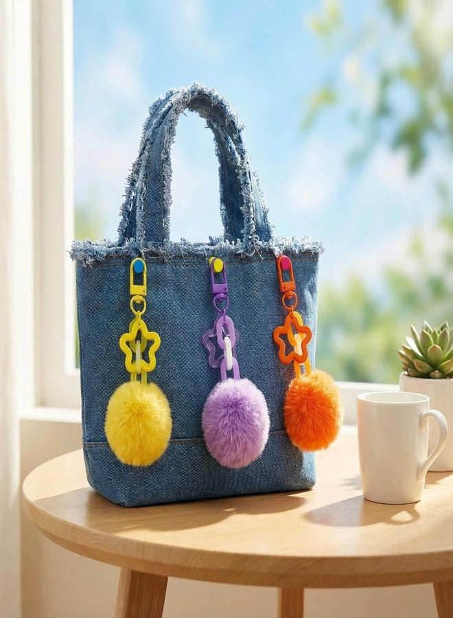 سميدي مشابك سلسلة المفاتيح، ملحقات سلسلة المفاتيح، عبوة من 60 قطعة، مشابك ملونة على شكل مخلب الكركند لسلاسل المفاتيح، مشابك تعليق الحقائب، مشابك دوارة للحقائب، لوازم صنع سلاسل المفاتيح (متعددة الألوان) - Image 4