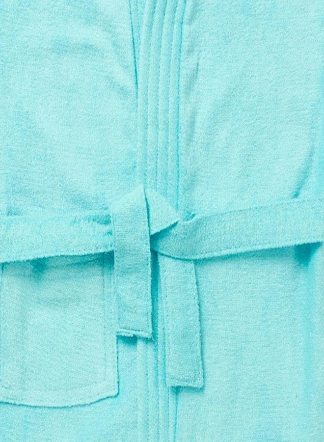 EIO روب استحمام ناعم للأطفال الرضع من إي أو أو® (أزرق، 4-5 سنوات) - Image 3