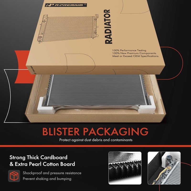 A-Premium Engine Coolant Radiator Assembly for BMW - Image 3