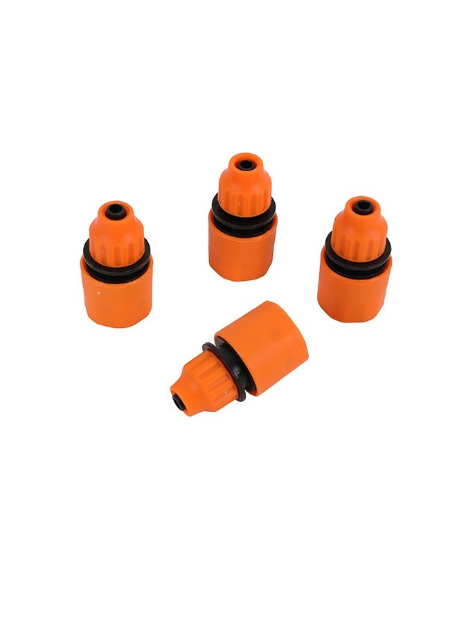 LAWAZIM Lawazim Quick-Connect Fitting - Garden Hose Connector with Easy Snap-On Coupling, Leak-Resistant Plastic Adapter for Standard Hoses -for Irrigation Sprinklers Nozzles Pressure Washers Outdoor Watering - Image 1