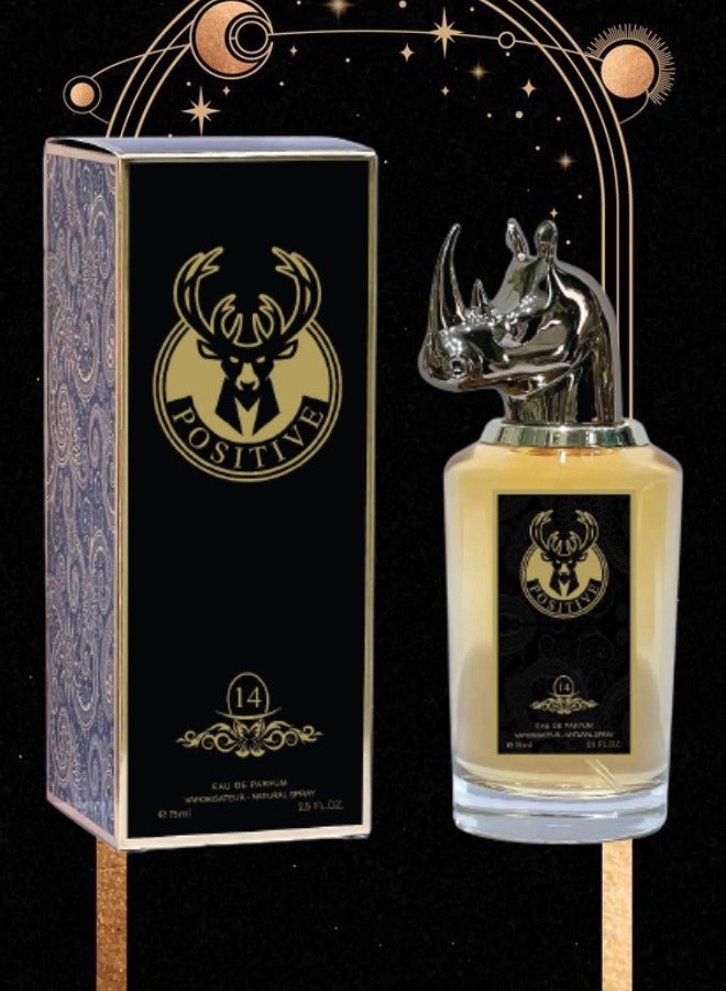 POSITIVE 2 Pieces Positive Perfume Number 14 75ml EDP - Image 2