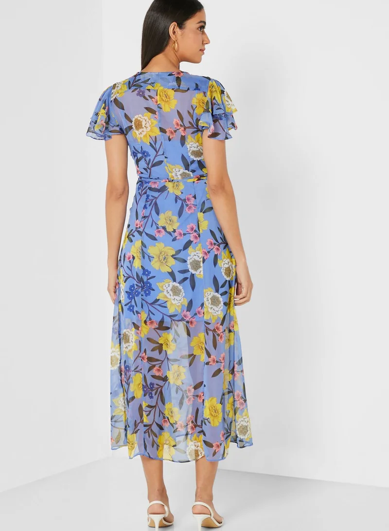 French Connection Floral Print Dress