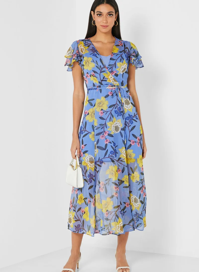French Connection Floral Print Dress