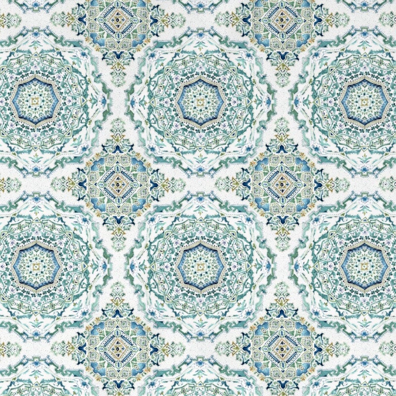 DDECOR Live beautiful Ddecor Pack of 1 Superia Ethnic 100 Cotton Double Bedsheet with 2 Pillow Covers Green  - Image 5