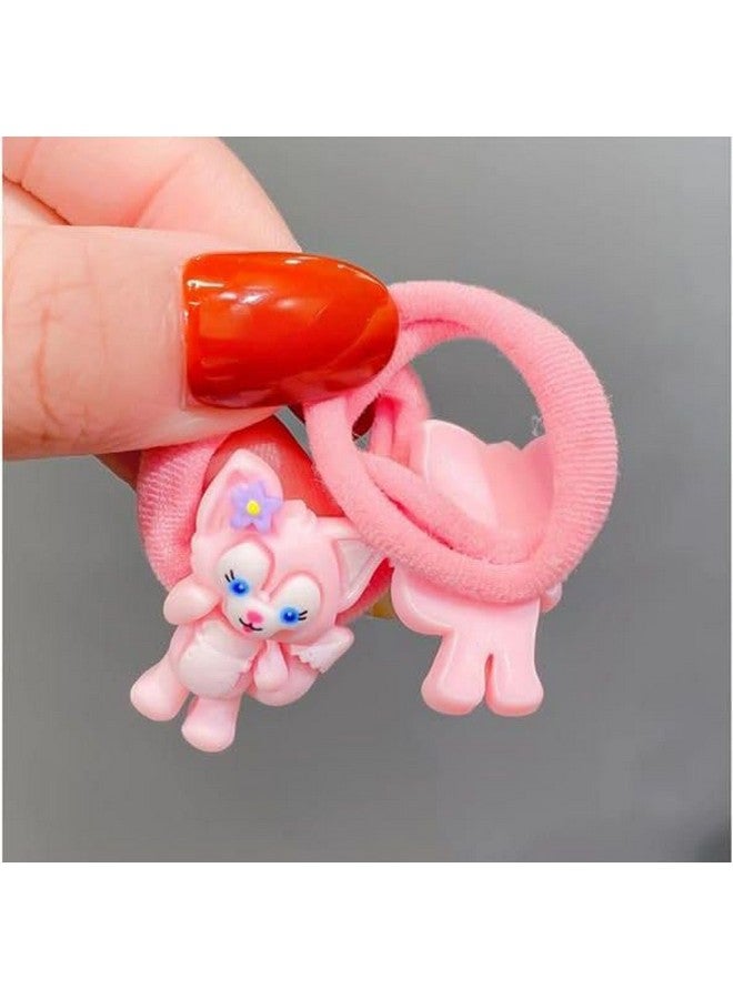 Radhya Accessories Cute Charms Kids Rubberbands Hairties for toddlers hair rubberbands for Girls Hairbands for kids (Pack of 10) - Image 5
