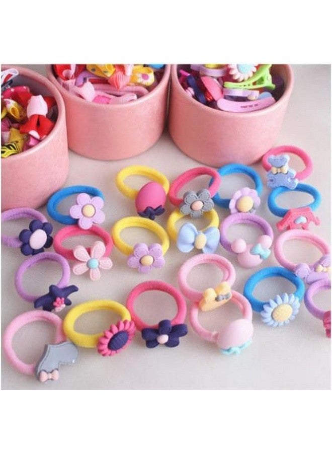 Radhya Accessories Cute Charms Kids Rubberbands Hairties for toddlers hair rubberbands for Girls Hairbands for kids (Pack of 10) - Image 4