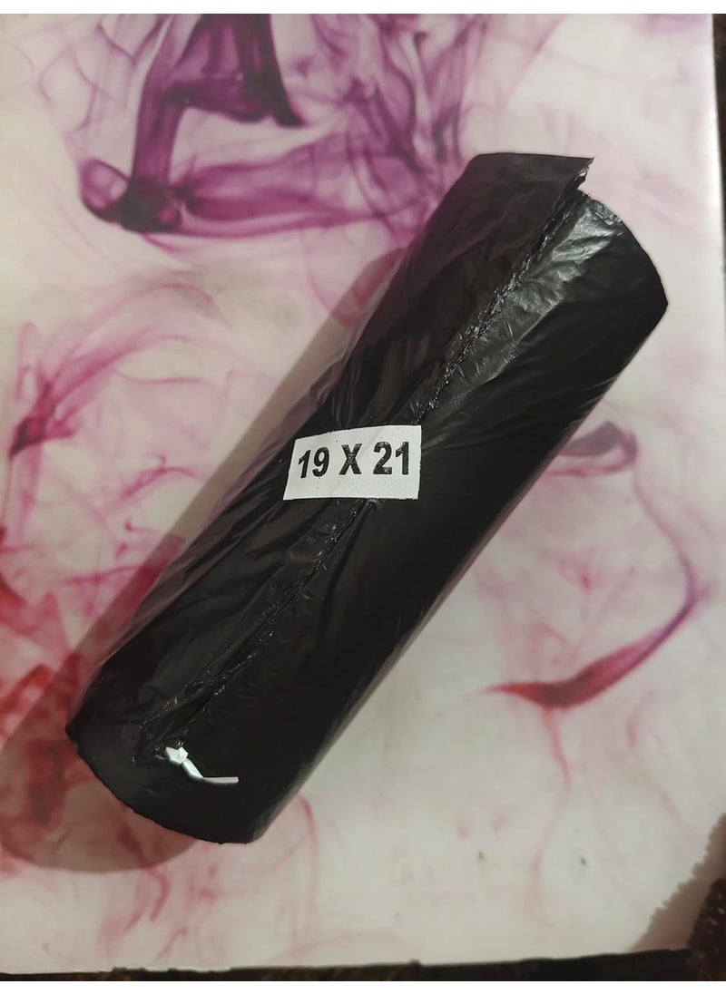 Generic 6 ROLL Pack 180 Pieces Black Biodegradable Garbage Bags Medium 19X21 20 L Garbage Bag Pack Of 6 180 Bag  - Image 4