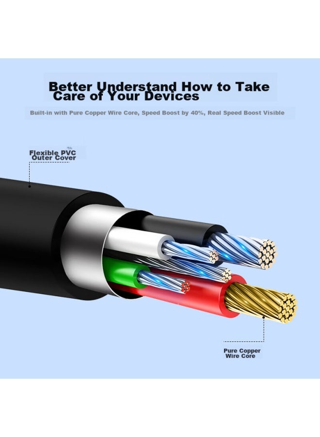 Ten Flashes Shan, Suitable For Etc Charging Cable, Car Data Cable, Yu Tong Card, Yi Su Tong, Zhongyuan Tong, Su Tong Card, Wan Ji Jin, Lutong Charger, Fast Charging Cable, 10 Pins, 5 Pins Each Top And Bottom - Image 4