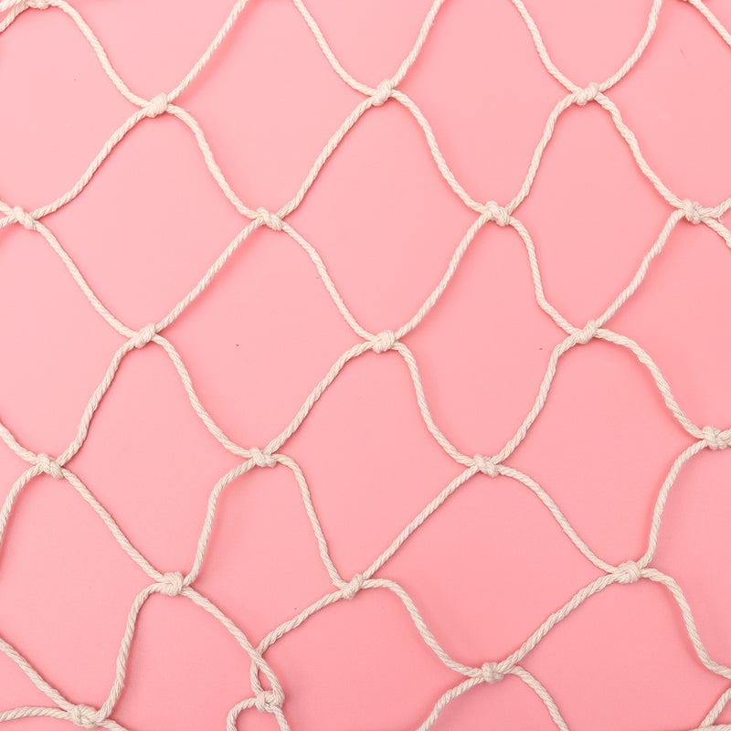 2pcs Mediterranean Style Fishing Hanging Display Net Picture Cards Organizer Wall Decor (Beige) - Image 5