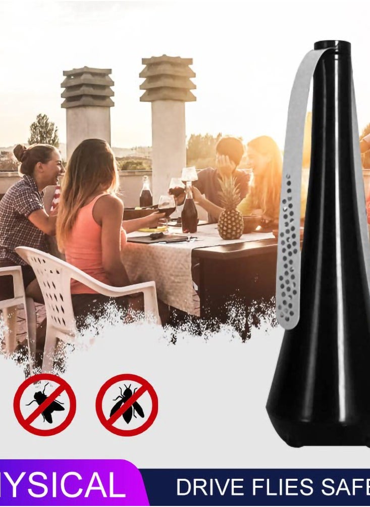 Generic - Fly Repellent Fan, Fly Fans for Food Home Mosquito Repellent Fan, Outdoor Dinner/Party/Barbecue Desktop Flying Fan, Portable Mosquito Repellent Fan - Image 1