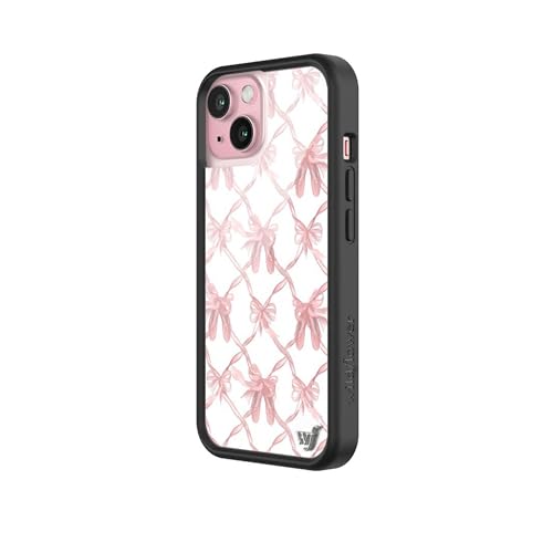 Wildflower Cases - On Pointe Case, Compatible with Apple iPhone 15 | Cute, Trendy, Coquette, Pink Bows, Ballet Slippers - Protective Bumper, 4ft Drop Test Certified, Women Owned Small Business - Image 2