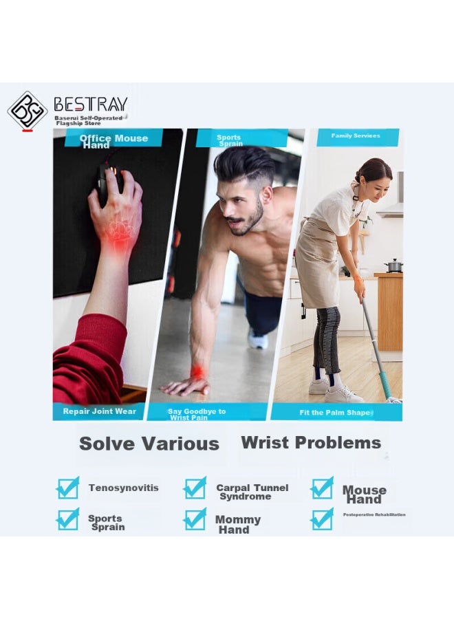 Bestray Baisirei Tfcc Wrist Brace, Anti-sprain, Tendon Sheath Fixation, Inflammation Wrist Joint Support, Fracture Protection, Medical Rehabilitation Brace For Wrist Injury - Image 1