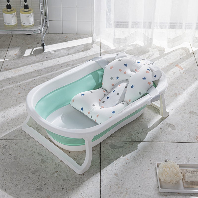 Temperature-Sensing Baby Bath Tub Foldable Large Size For Newborns And Young Children Home Use Foldable Bath Tub - Image 1