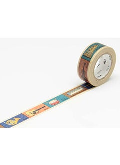 MT mt Washi Masking Tape Kids Series, 15 mm x 7 mtrs Shade - Instrument, (Pack of 1)  - Image 1