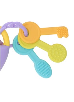 MUMS PLANET 3*1 car key for children, music, light, and a silicone teether, Montessori musical toys for children, educational toys for children, a valuable gift for children  - Image 3