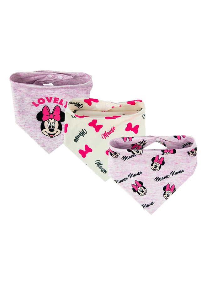 Disney Minnie Mouse Bandana Baby Bibs - Image 1