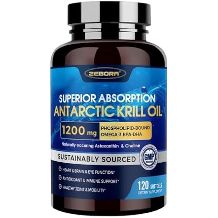 ZEBORA Krill Oil 1200mg - Image 1