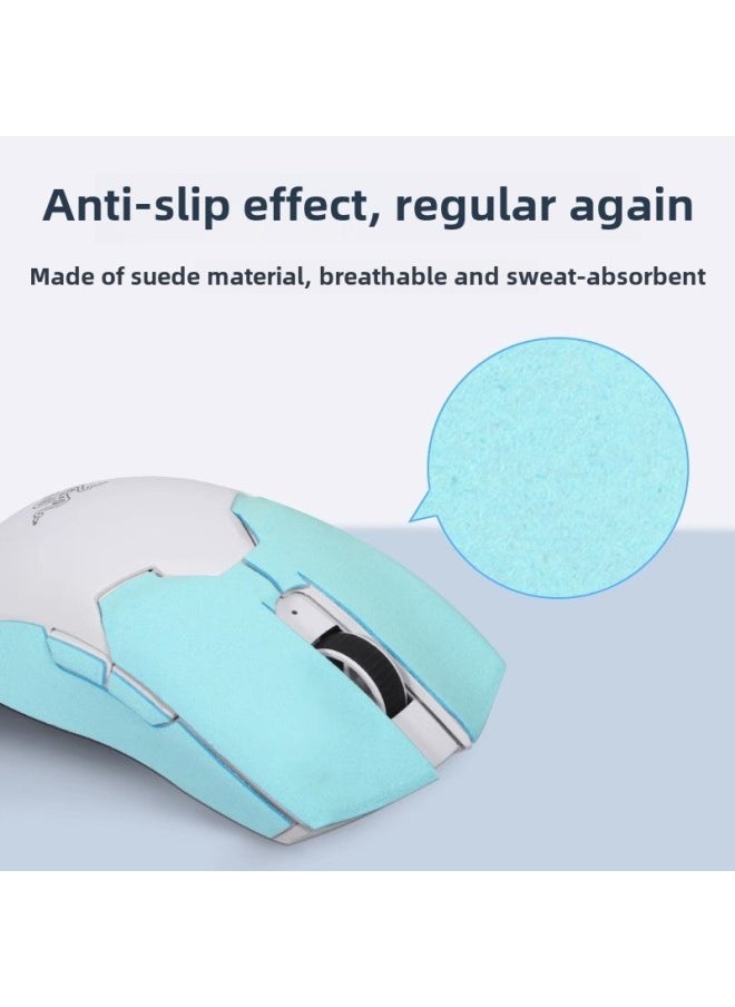 Generic - Suitable For Poison Viper V2pro Mouse Anti-slip Sticker V2pro Sticker Sweat Absorbing Film Palm Protection Sticker All-inclusive Anti-sweat Sticker-color: A Red Printed Mouse Sticker - Image 1
