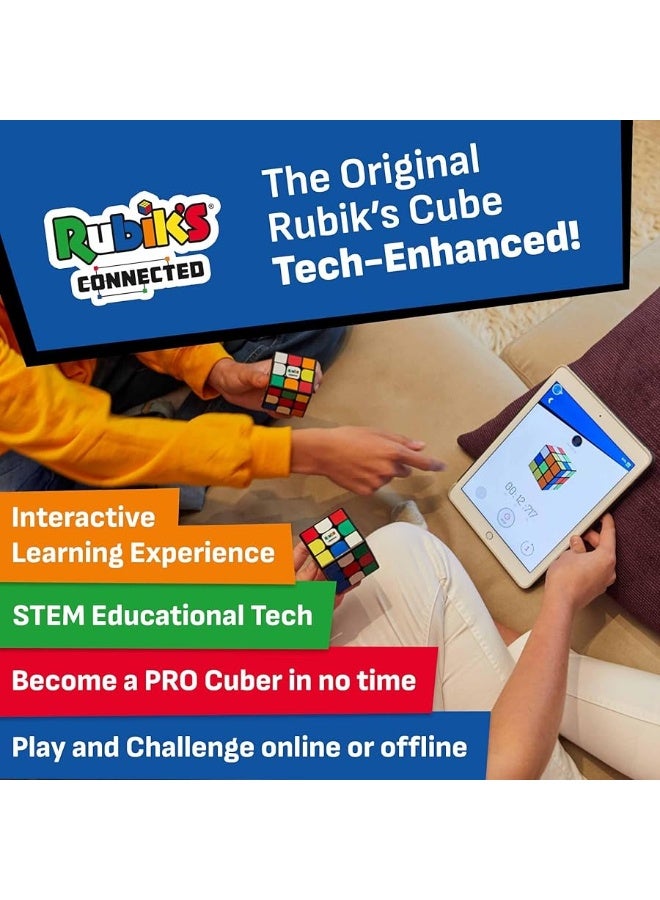 GoCube The Original Rubikâ€™s Connected - Smart Digital Electronic Rubikâ€™s Cube That Allows You to Compete with Friends & Cubers Across The Globe. App-Enabled STEM Puzzle That Fits All Ages and Capabilities - Image 4