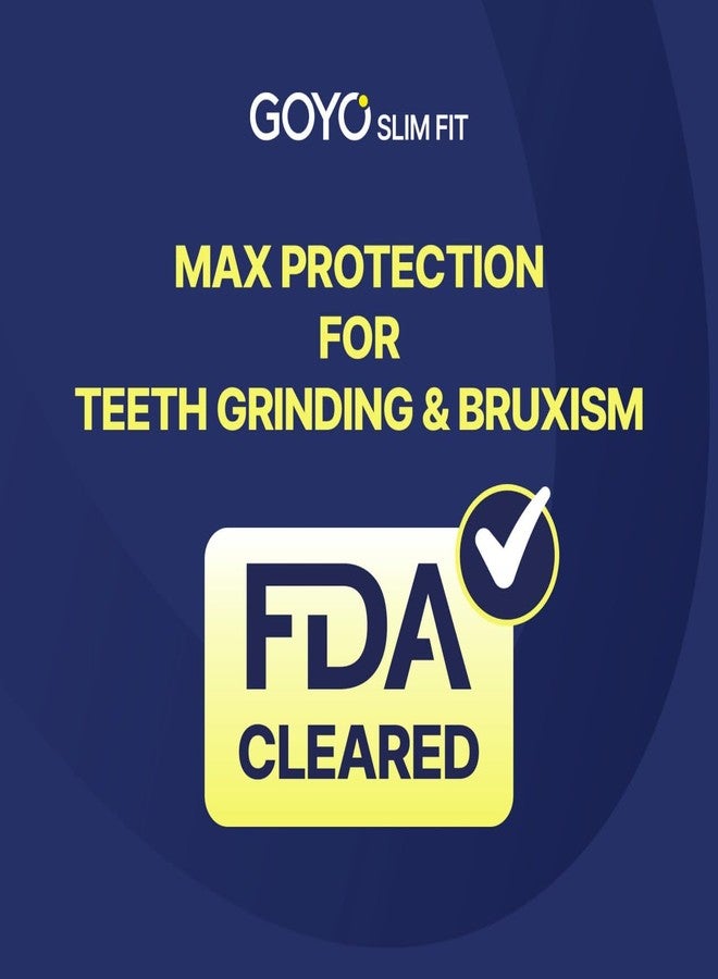 GOYO Slim FIT Pack of 4 Mouth Guard for Clenching Teeth at Night with Thermo Checker & Dental Case | Night Guards for Teeth Grinding - Image 2