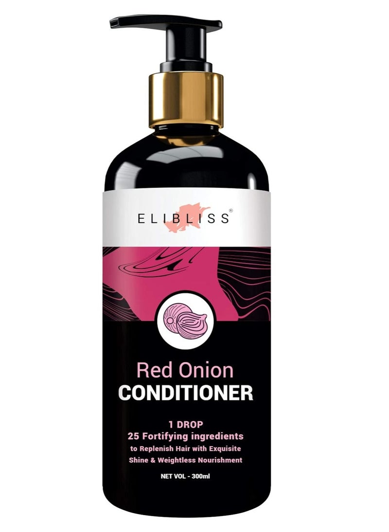 ELIBLISS ELIBLISS Red onion Shampoo 300ML And Conditioner 300ML for Hair Growth Hair Fall Control  - Image 3