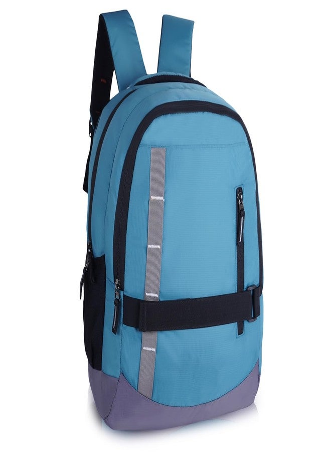 Half Moon Victus 42L Laptop Bag For Office/School/Travel/Business | Backpack For Men Or Backpack For Women | Water Resistant | Fits Up To 15.6 Inch Laptop Notebook With Multiple Pockets (Sky Blue) - Image 1