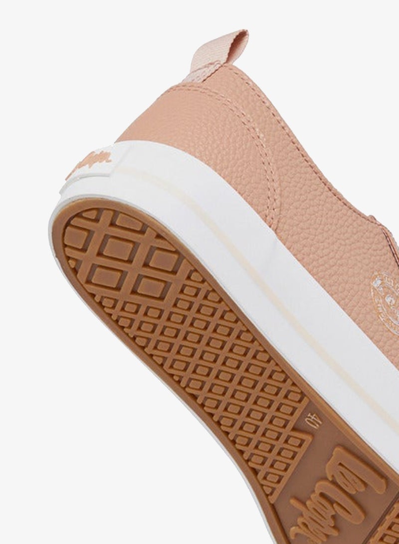 Lee Cooper Women's Logo Detail Sneakers with Lace-Up Closure - Image 5