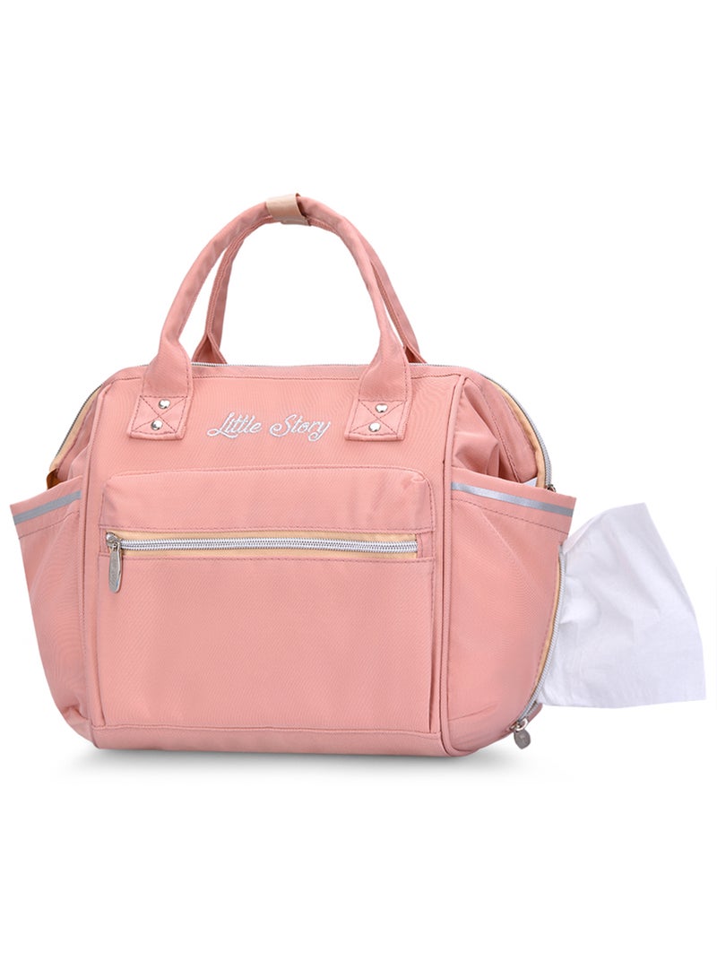 Little Story حقيبة حفاضات آيس - وردي - Image 3
