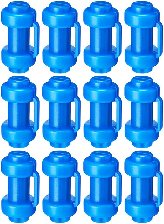 Lanties 12 Pcs Trampoline Caps - 1 Inch Diameter Enclosure Net Pole Caps & Replacement Poles for Safety Accessories - Image 1