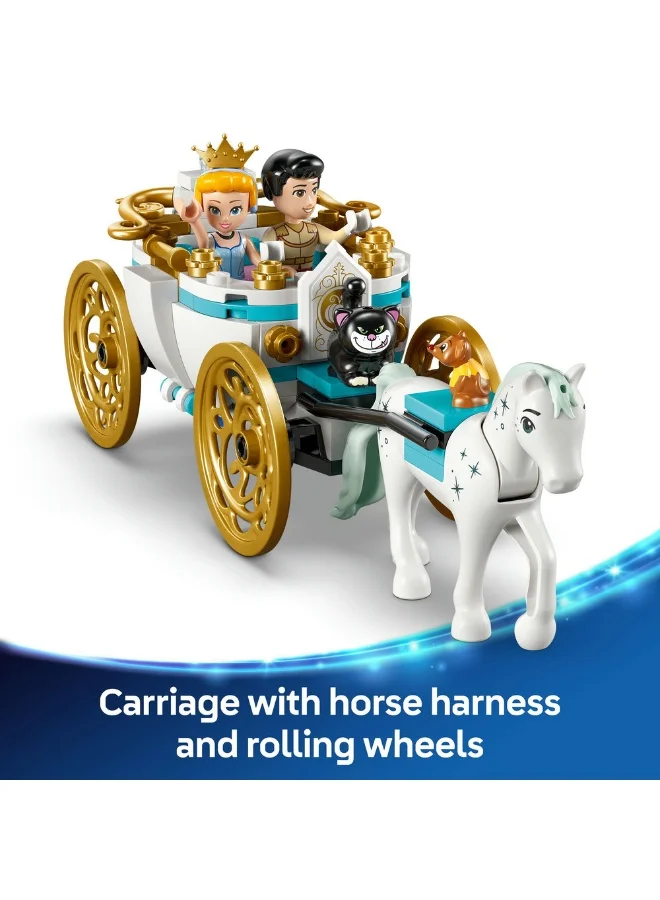 LEGO Disney Princess Cinderella'S Castle & Horse Carriage 43275 (596) Pieces