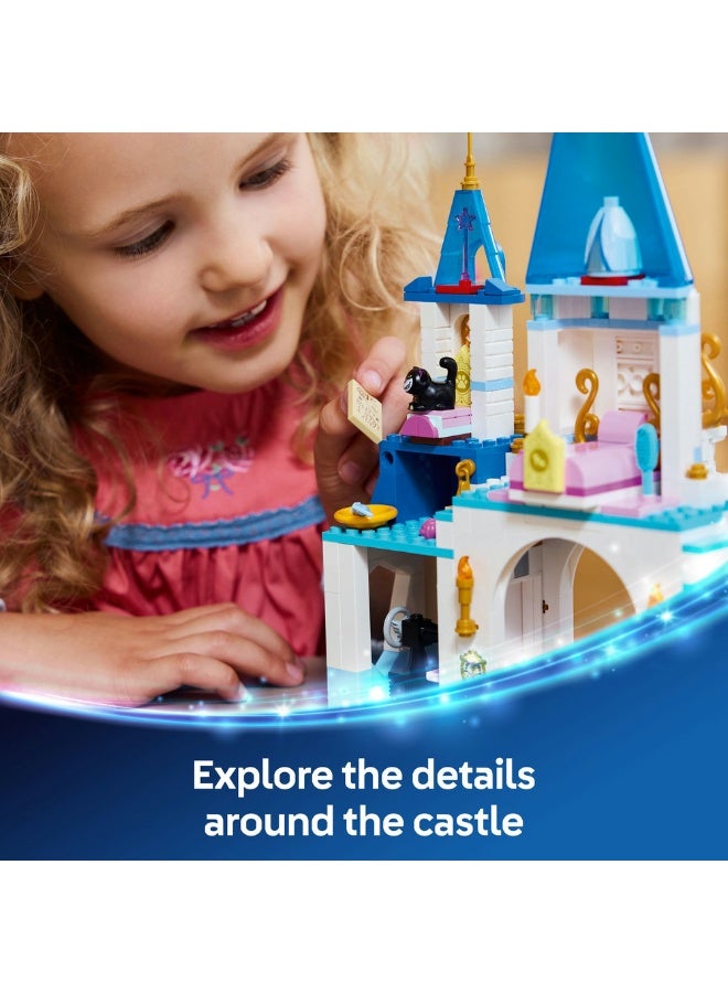 LEGO Disney Princess Cinderella'S Castle & Horse Carriage 43275 (596) Pieces  - Image 4