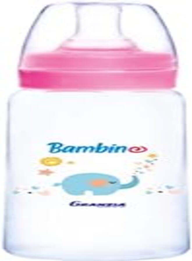 Granzia Bambino Classic Baby Feeding Bottle Rose 300 ML