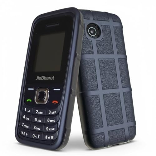 ZAOMA Premium Back Case TPU Cover Compatible for Jio Bharat V4 4G Model No.: JBV191M2 Keypad Mobile Feature Phone Rugged Case - Image 2