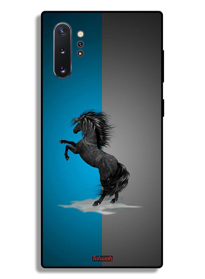 Tolwak Samsung Galaxy Note 10 Plus Protective Case Cover Horse Art - Image 2