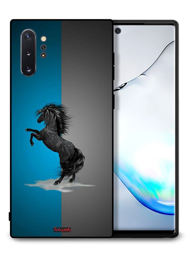 Tolwak Samsung Galaxy Note 10 Plus Protective Case Cover Horse Art - Image 1
