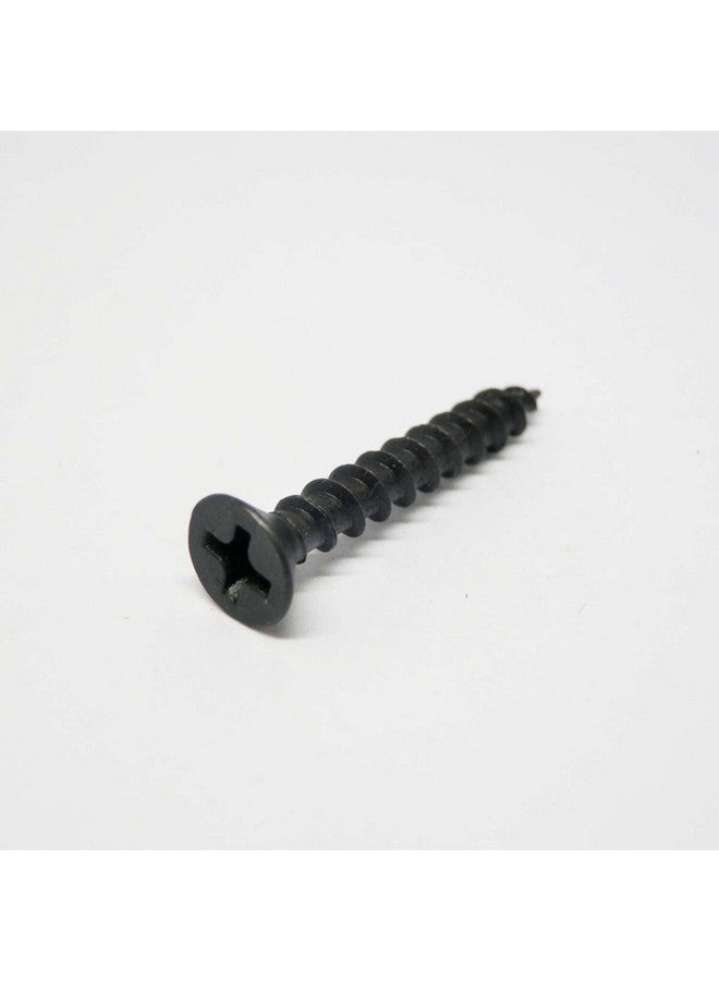 ACE 50-Piece Phillips Coarse Thread Flat Head Cabinet Screw Black No.6 x 1inch 5327614  - Image 2