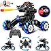 ROHSCE RC Tank that Shoots Gesture Sensing RC Tank 24GHz Battle Soft Bullets Hand Control Car Drift Remote Control Trucks for Boys Girls 812 Remote Control Tank with Light Music - Image 3
